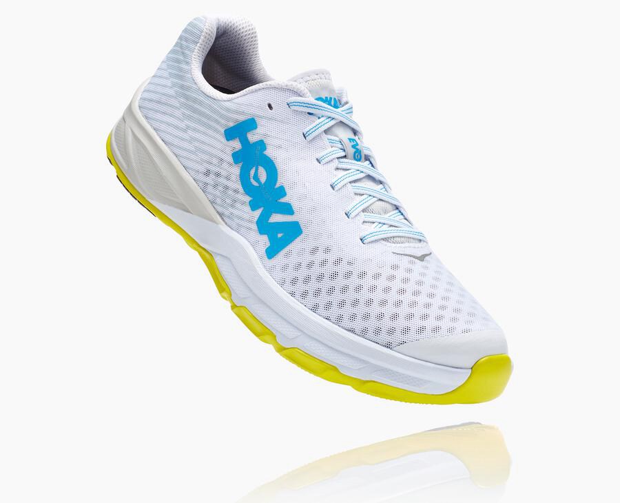 Hoka Mens Running Shoes NZ - Hoka One One Evo Carbon Rocket White (UGI597241)